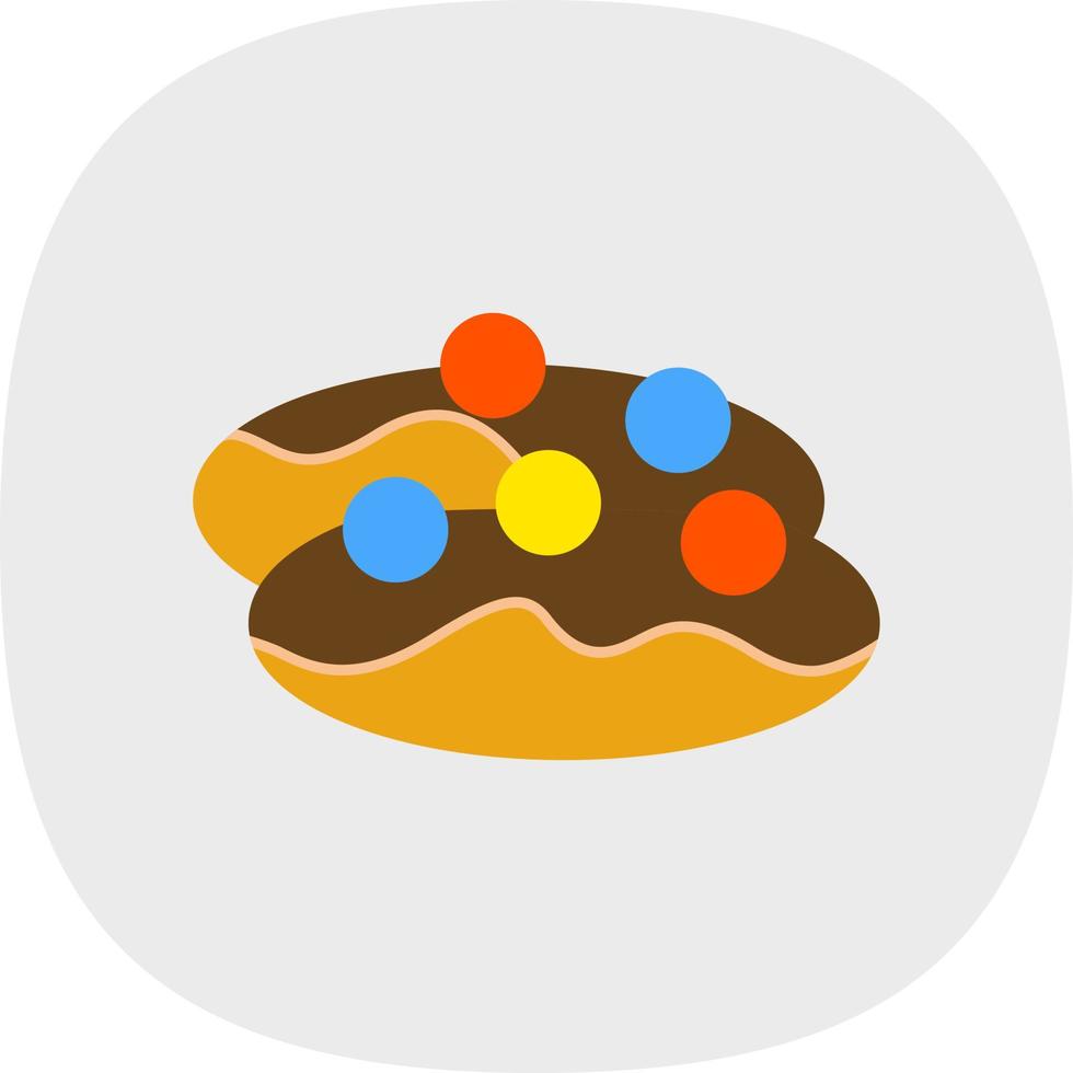 Eclair Vector Icon Design