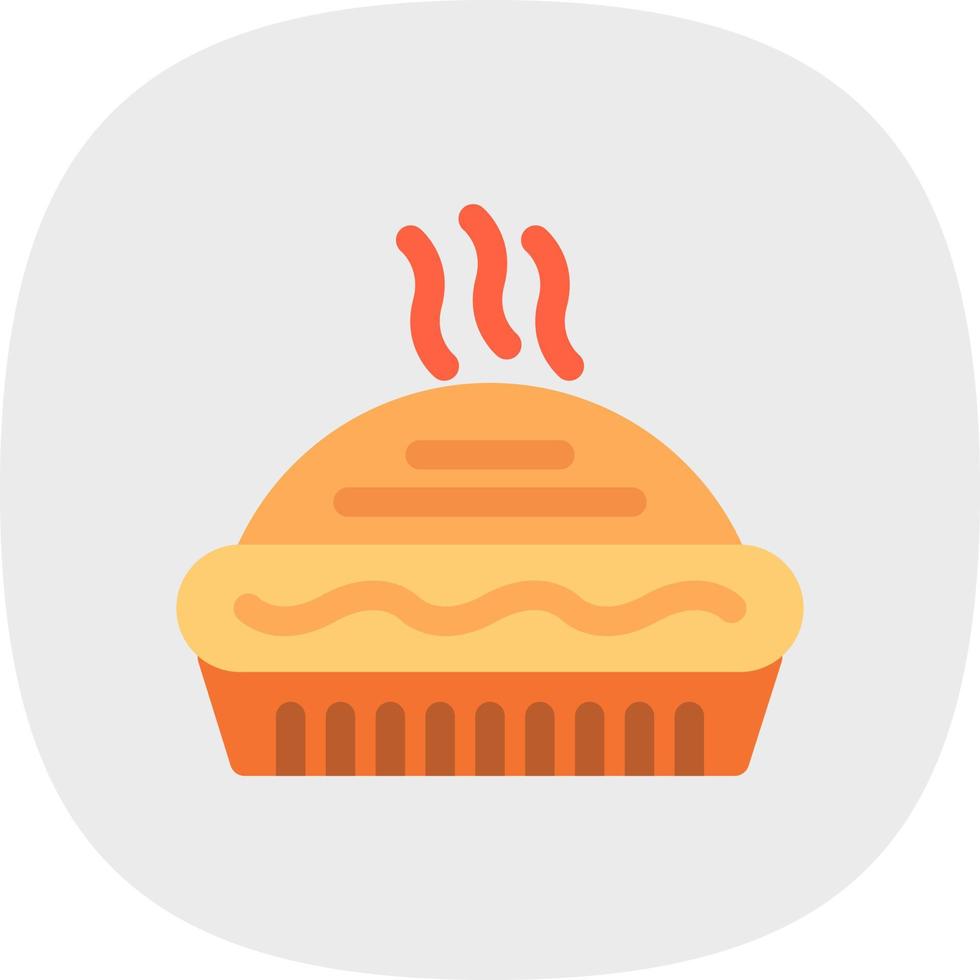 Pie Vector Icon Design