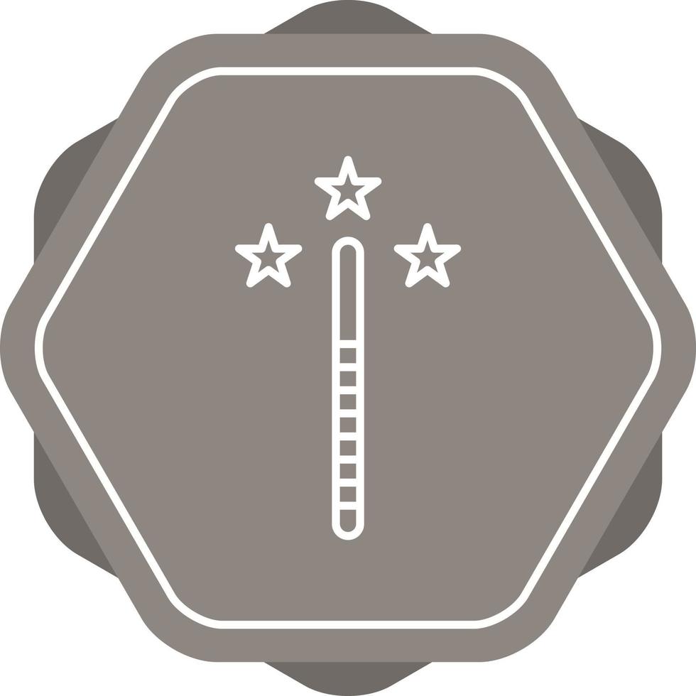 Magic Wand Line Icon vector