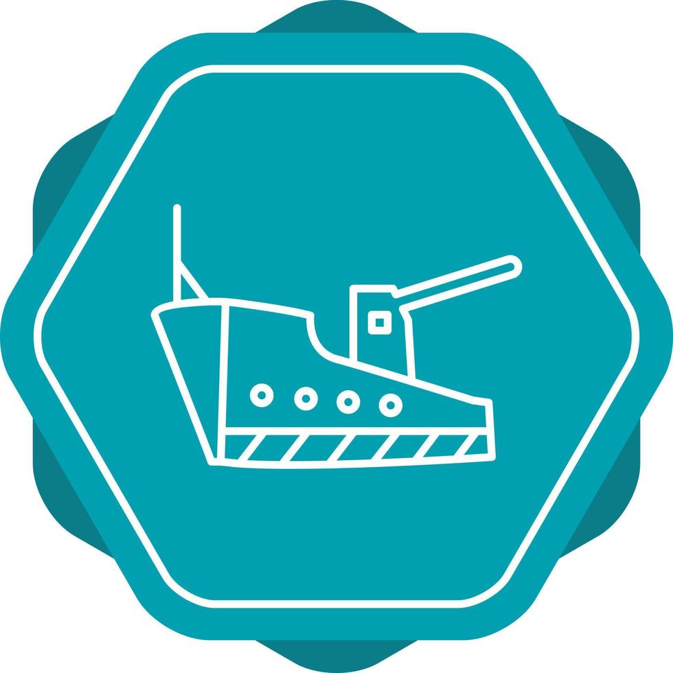 Vessel Line Icon vector