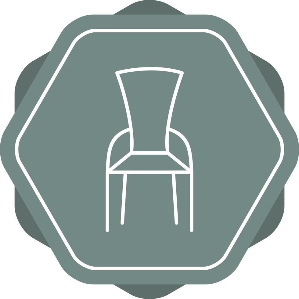Chair Line Icon vector