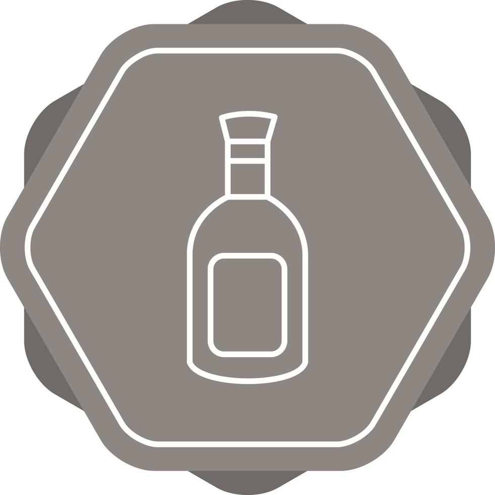 Drink Bottle Line Icon vector