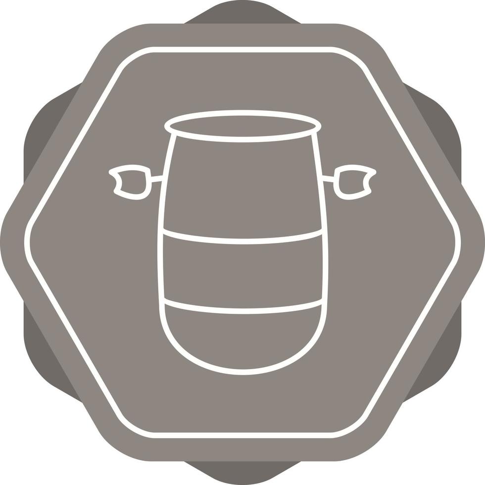 Barrel Line Icon vector