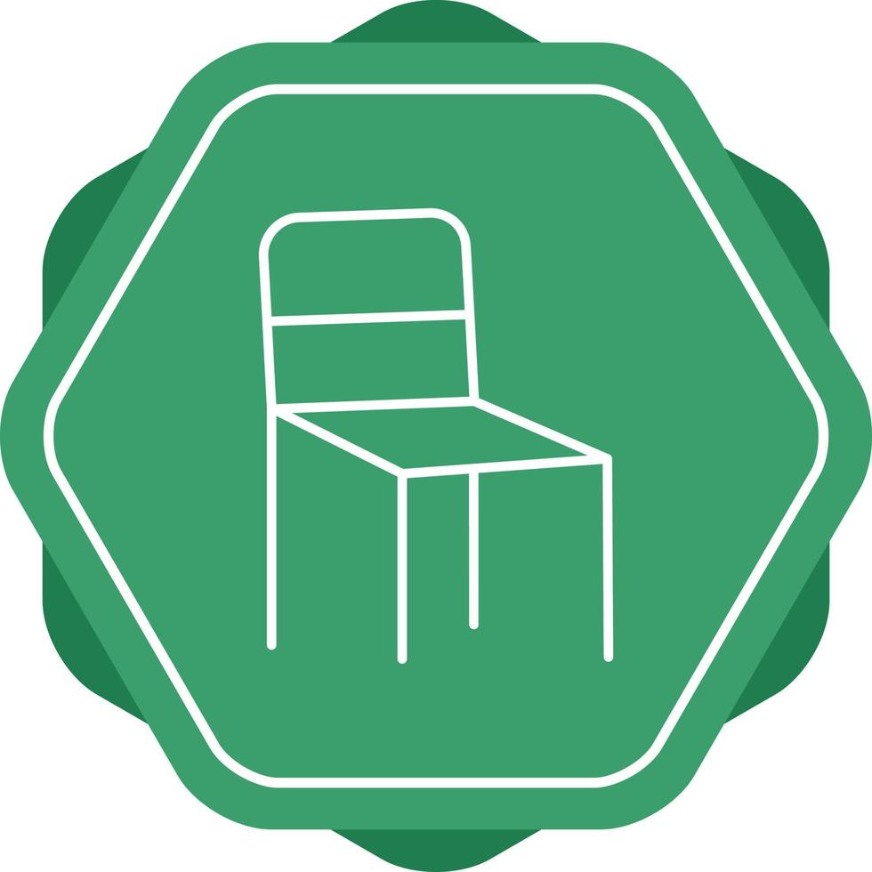 Chair Line Icon vector