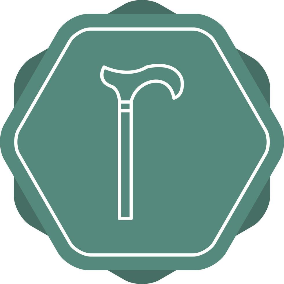 Unique Walking stack Vector Line Icon