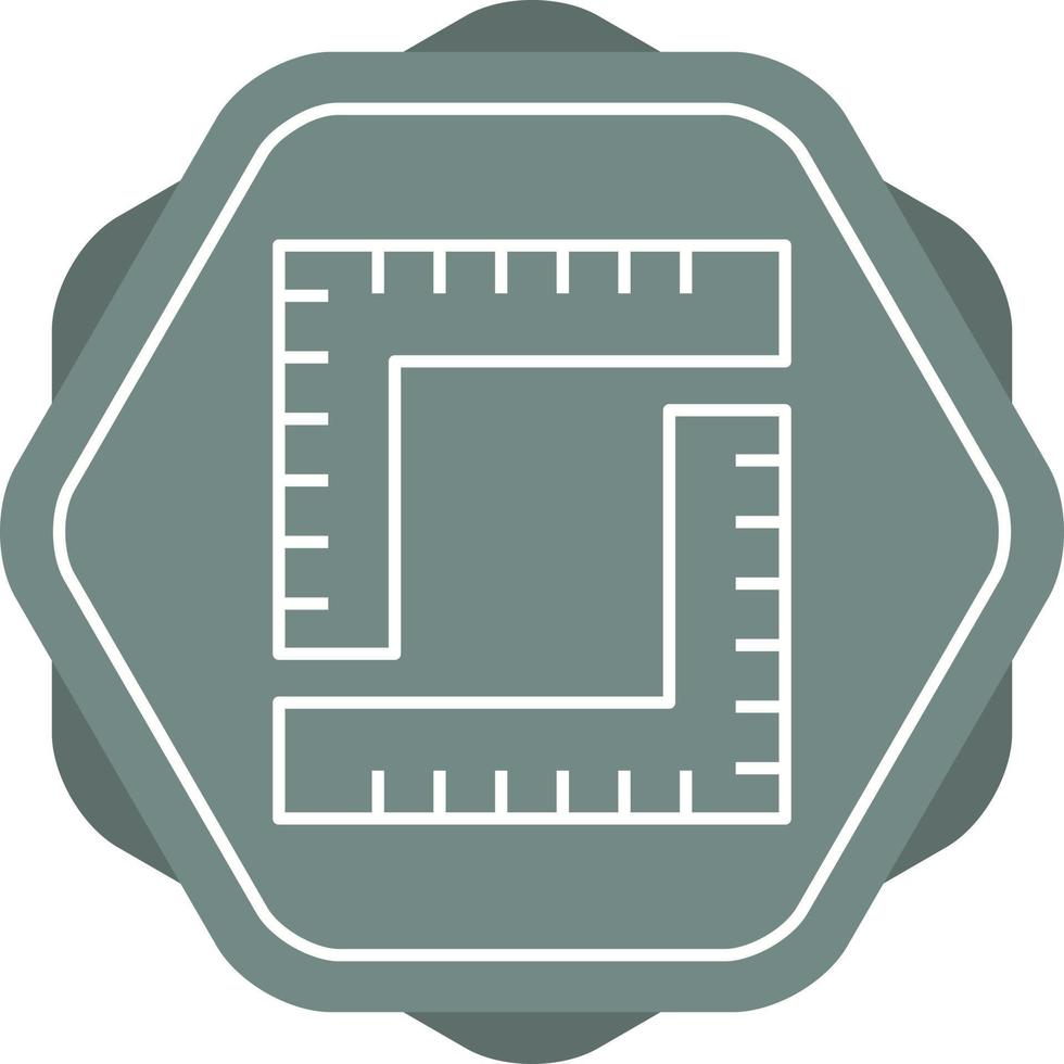 Unique Measurement Vector Line Icon