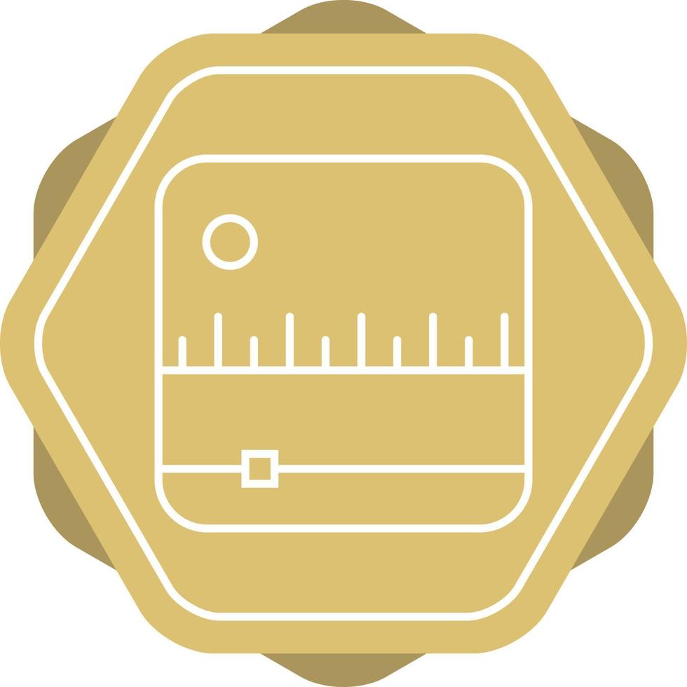 Unique FM Radio Vector Line Icon