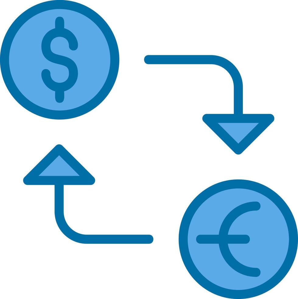 Currency Exchange Vector Icon Design