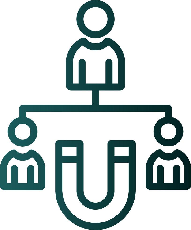 Customer Acquisition Vector Icon Design