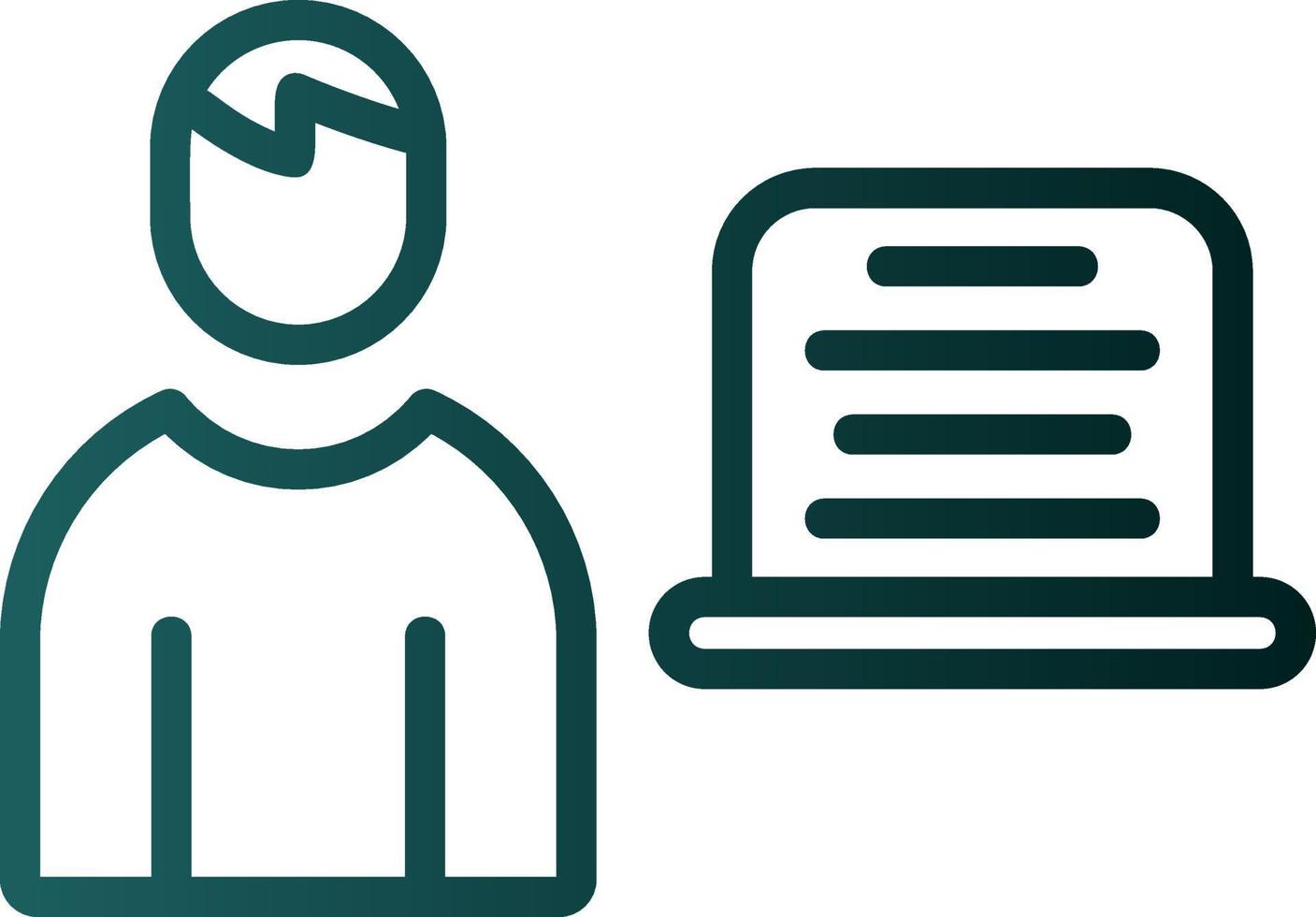 Programmer Vector Icon Design