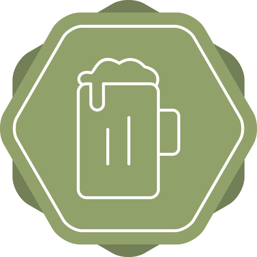 Unique Beer Vector Line Icon