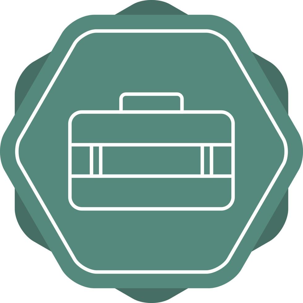 Unique Suitcase Vector Line Icon