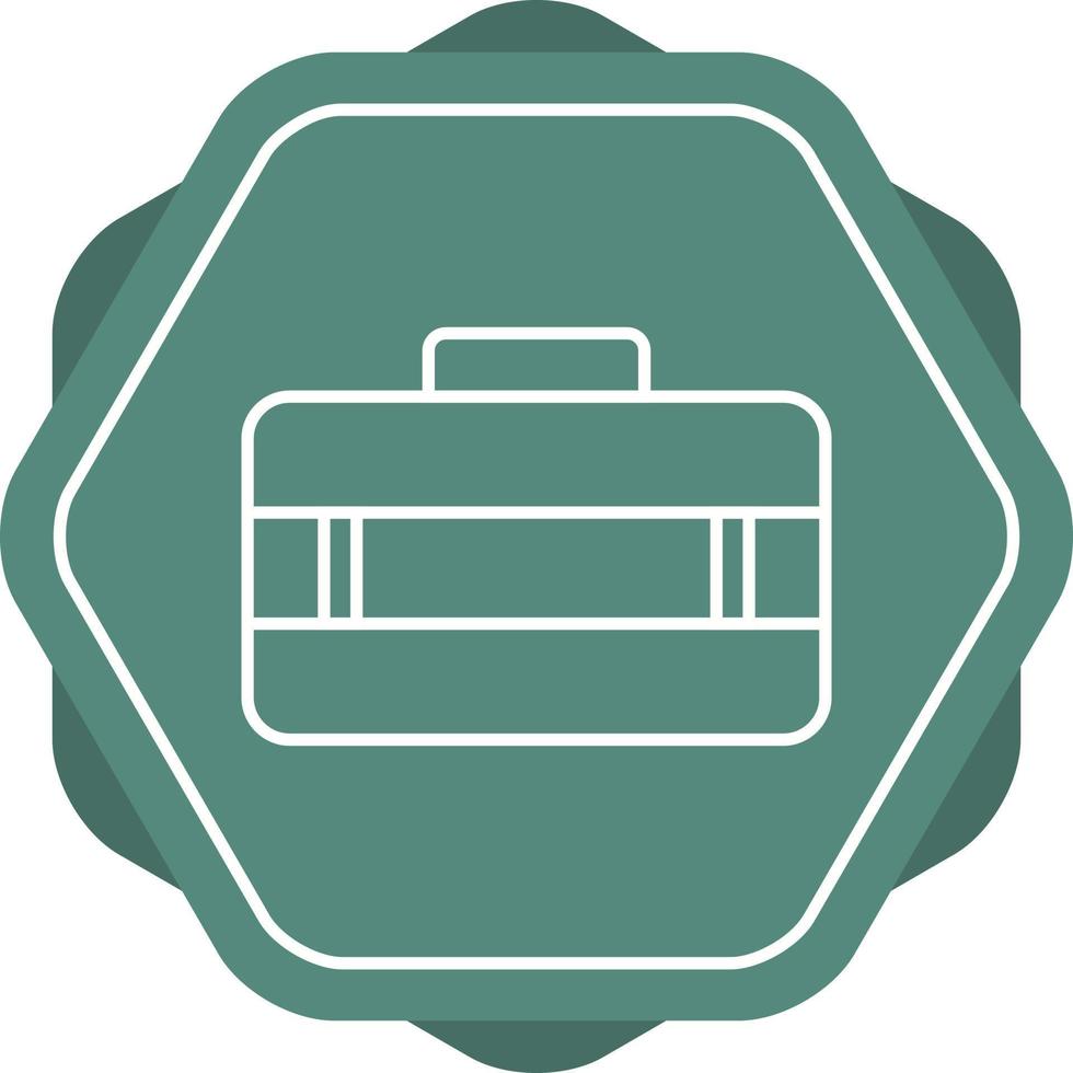 Unique Suitcase Vector Line Icon