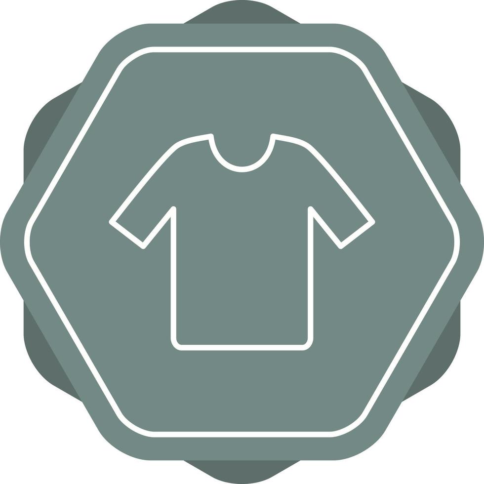 Unique Shirt Vector Line Icon
