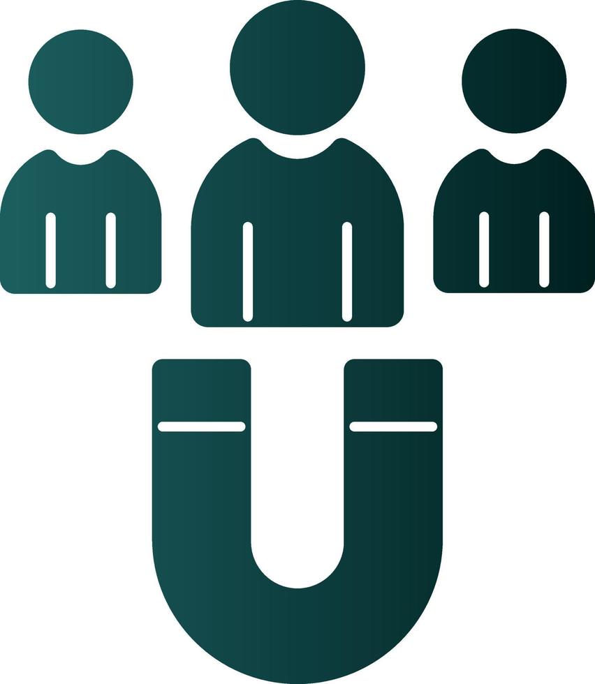 Lead Generation Vector Icon Design