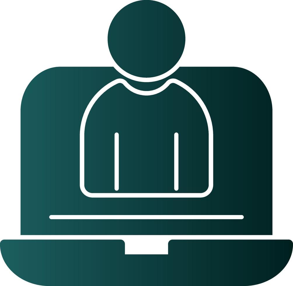 Virtual Assistant Vector Icon Design