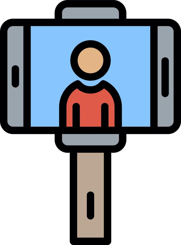 Vlogger Vector Icon Design