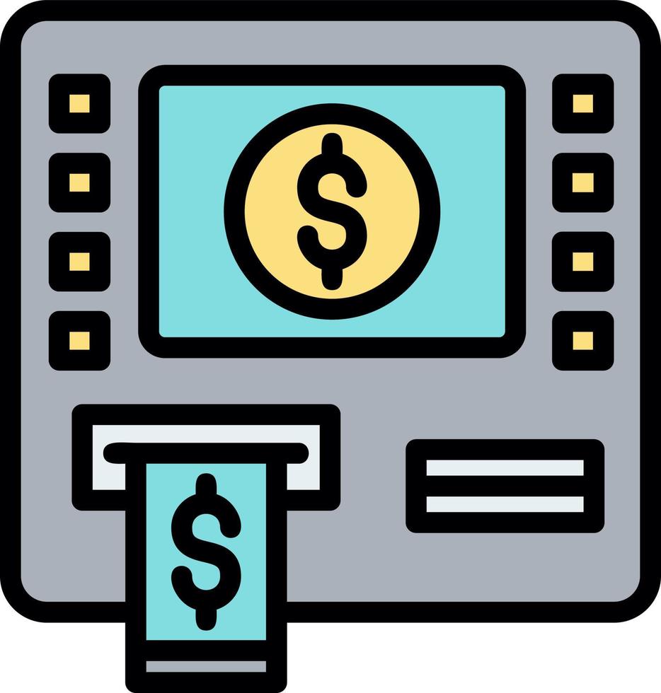 Atm Fees Vector Icon Design