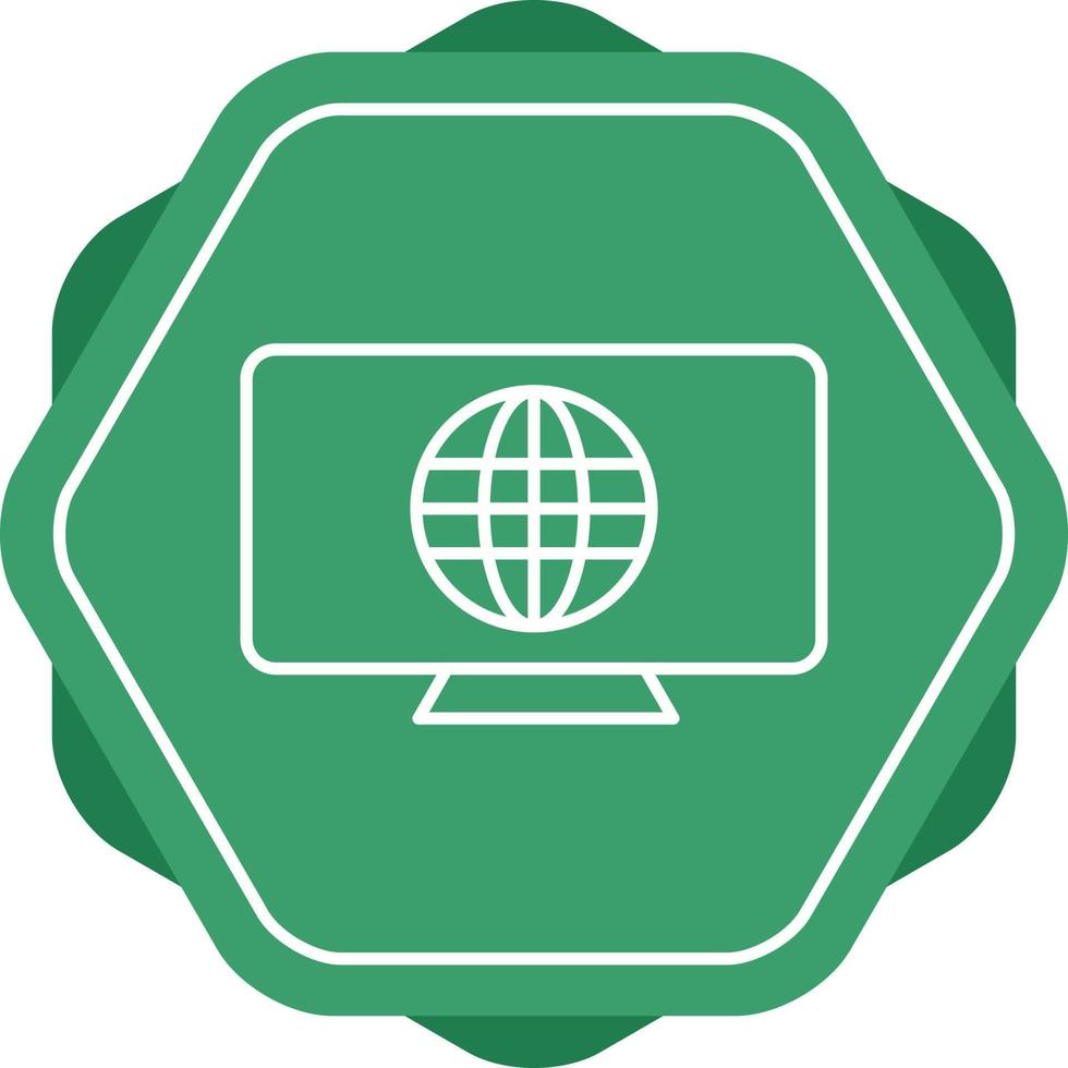 Unique Internet Vector Line Icon