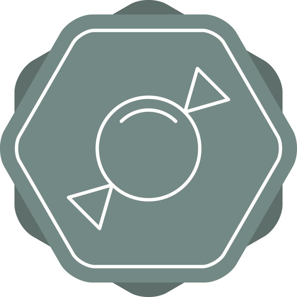 Unique Candy Vector Line Icon