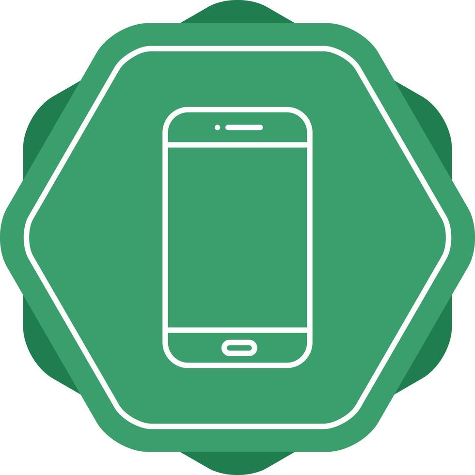 Unique Mobile Vector Line Icon