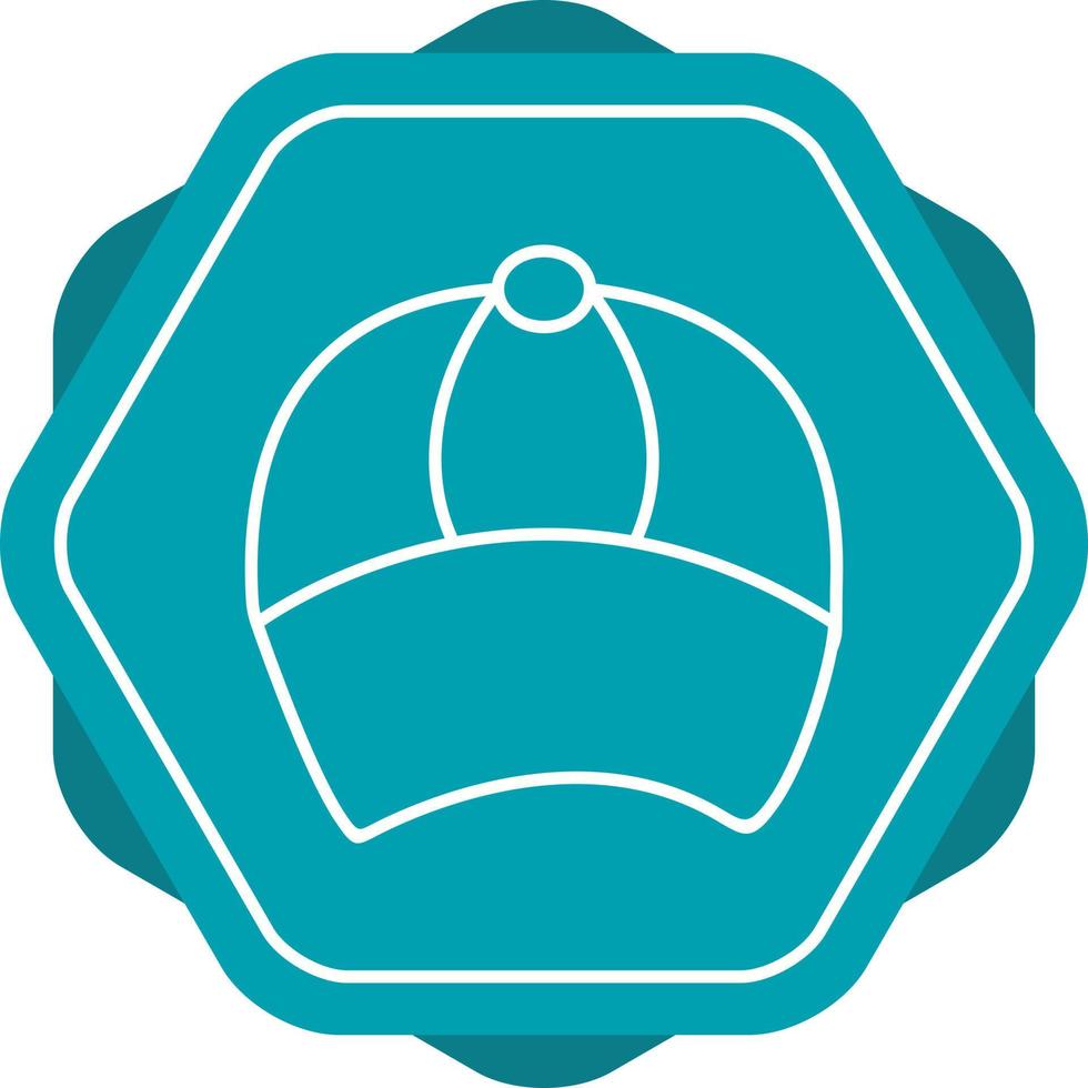 Unique Cap Vector Line Icon
