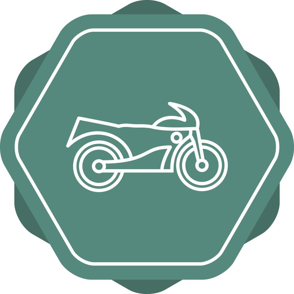 Unique Bike Vector Line Icon