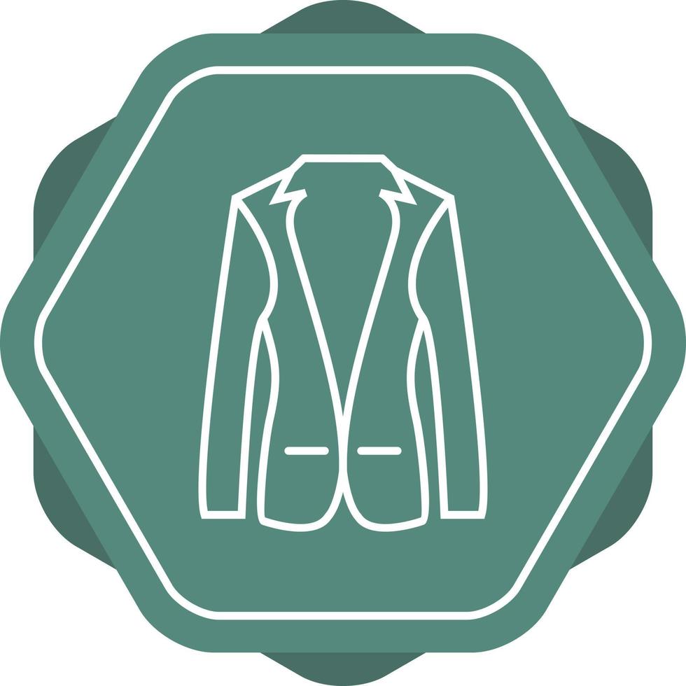 Unique Coat Vector Line Icon