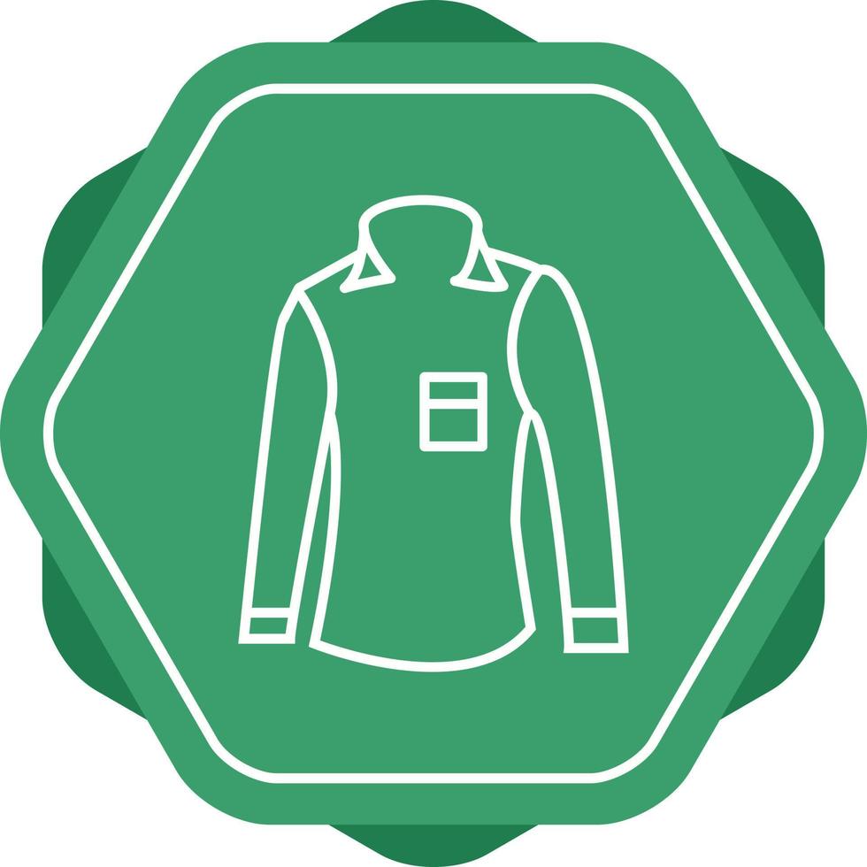 Unique Casual Shirt Vector Line Icon