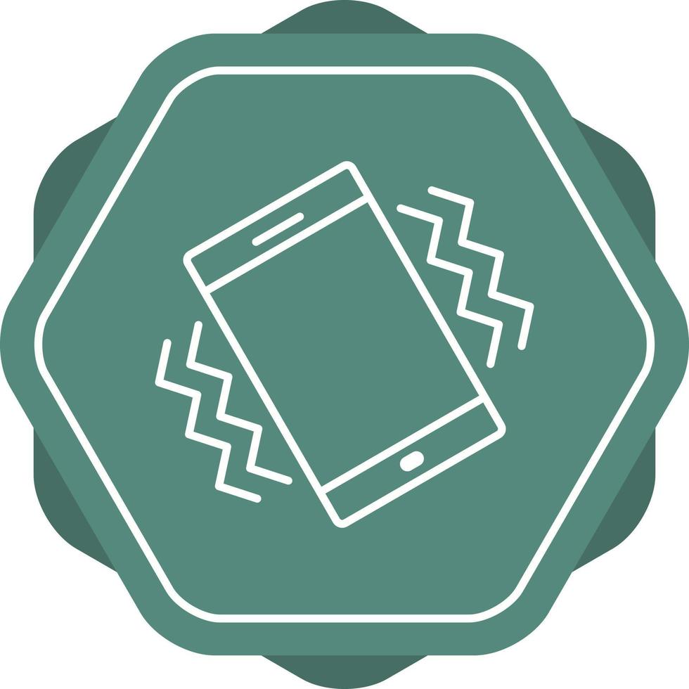 Unique Vibration Mode Vector Line Icon