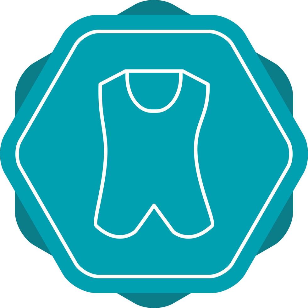 Unique Vest Vector Line Icon