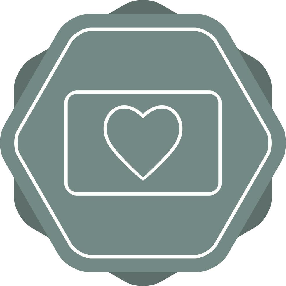 Unique Heart Vector Line Icon