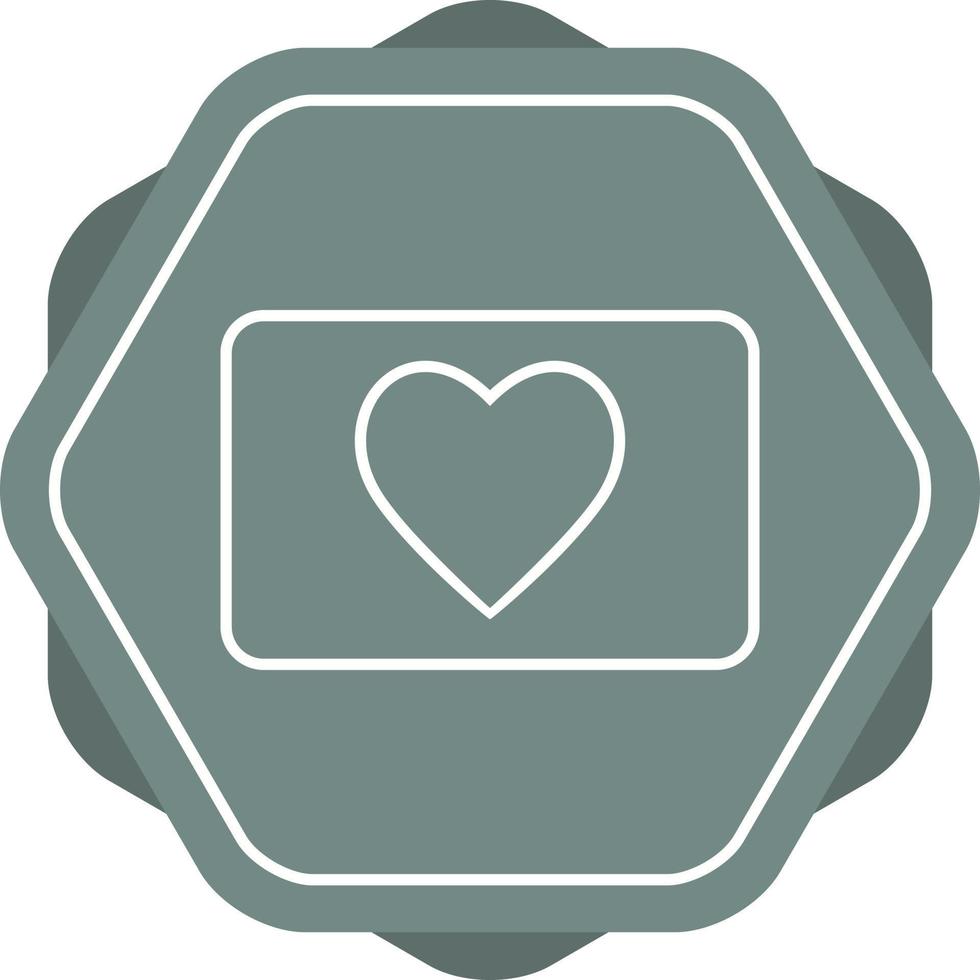 Unique Heart Vector Line Icon