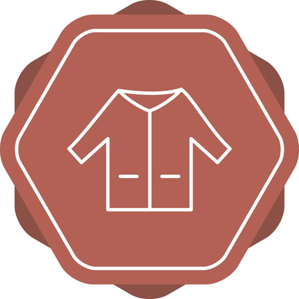 Unique Sweater Vector Line Icon