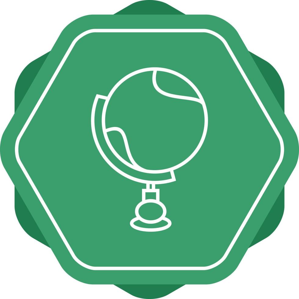 Unique Globe Vector Line Icon