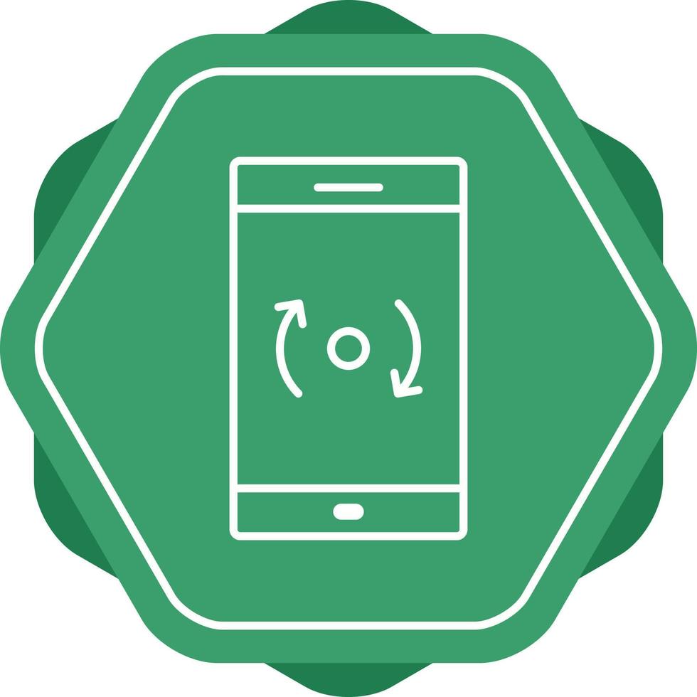 Unique Backup and Reset Vector Line Icon