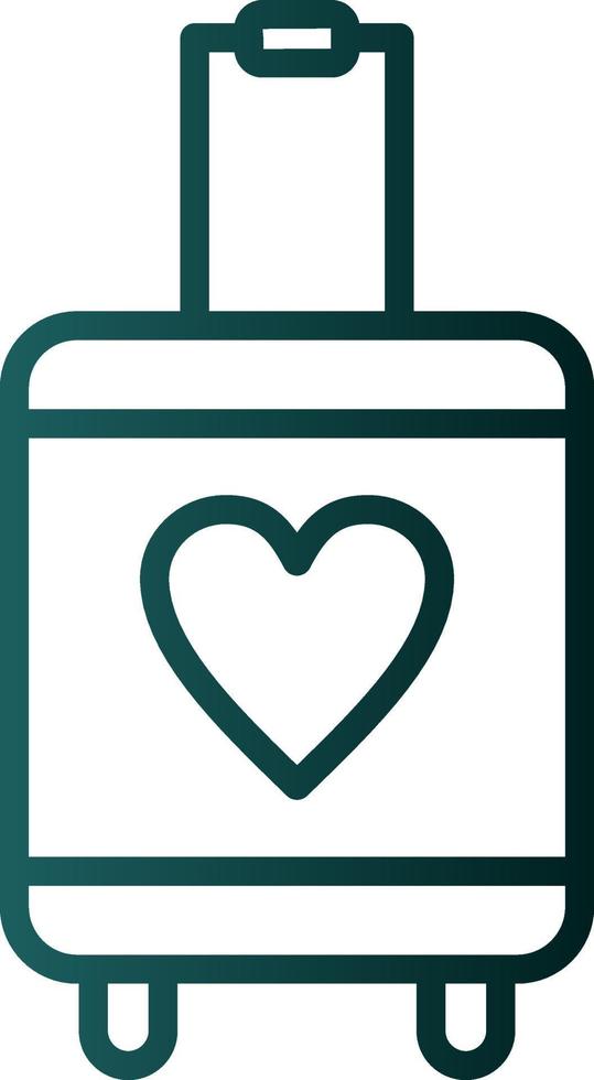 Suitcase Vector Icon Design