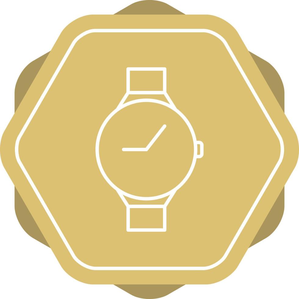 Unique Casual Watch Vector Line Icon