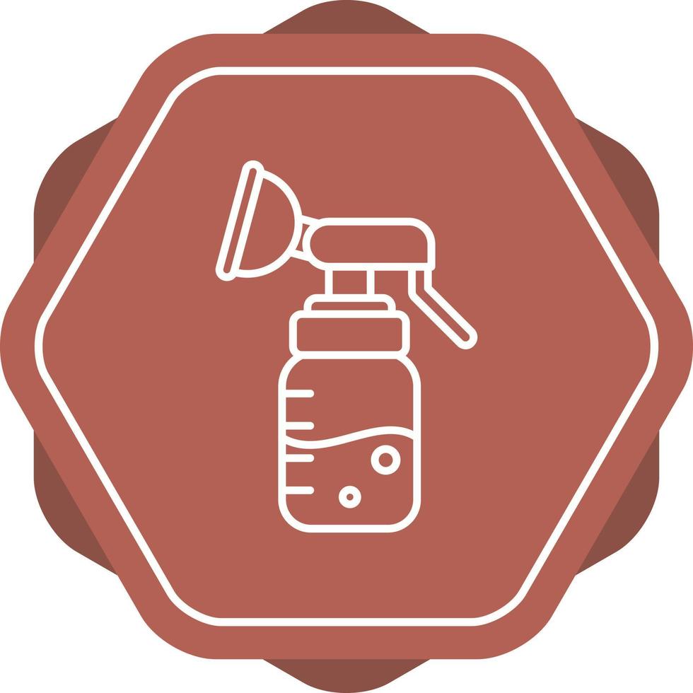 icono de vector de extractor de leche