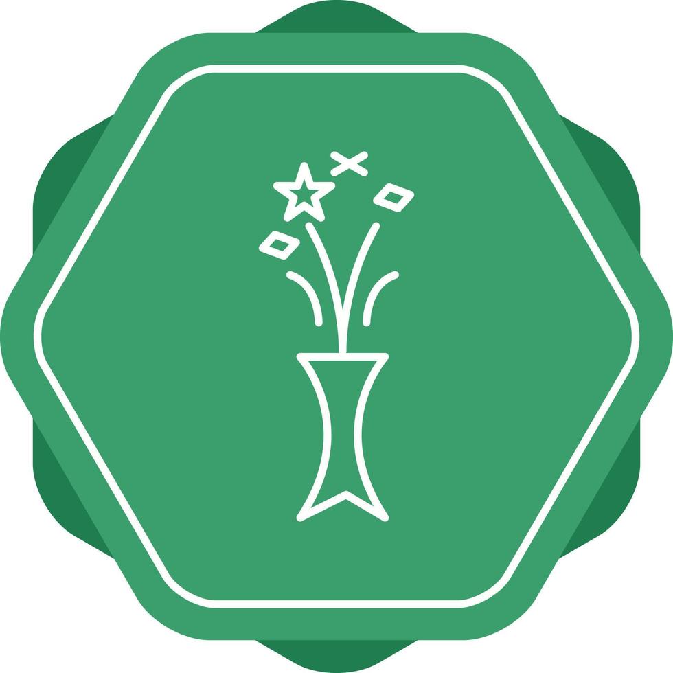 Unique Celebrations Vector Line Icon