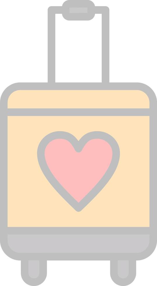 Suitcase Vector Icon Design