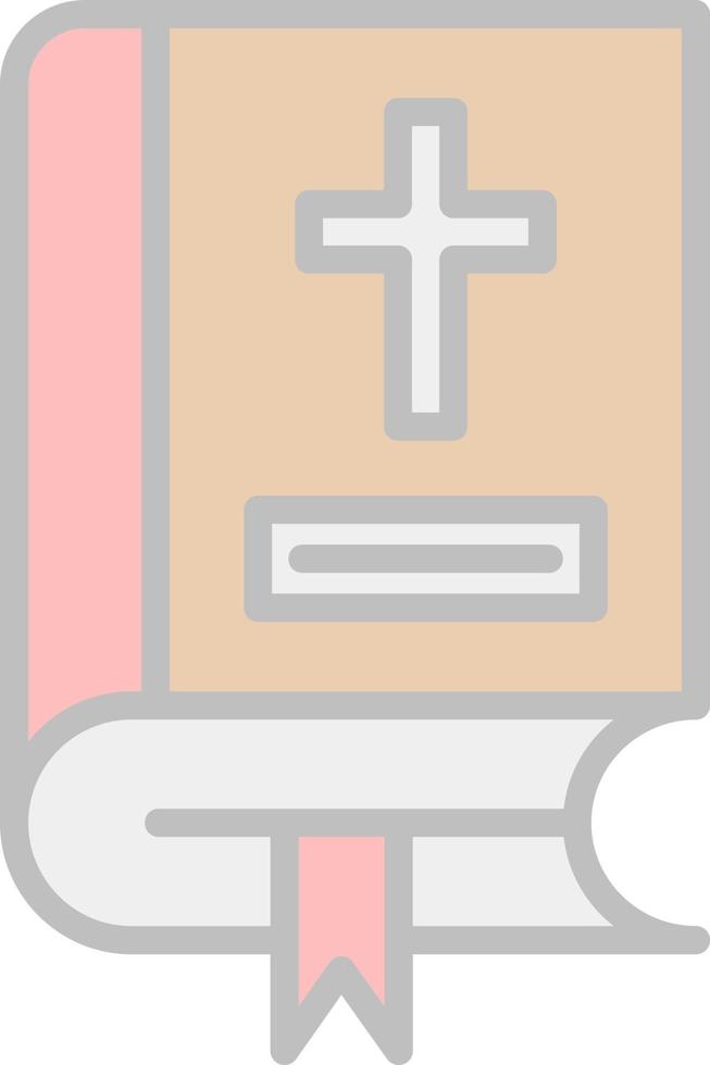 diseño de icono de vector de biblia