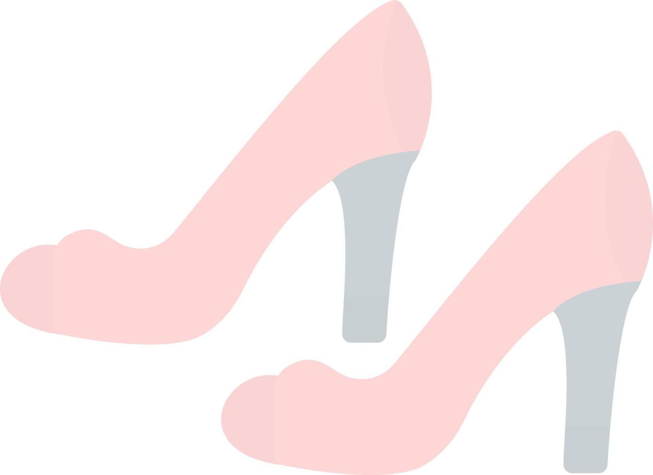 High Heels Vector Icon Design