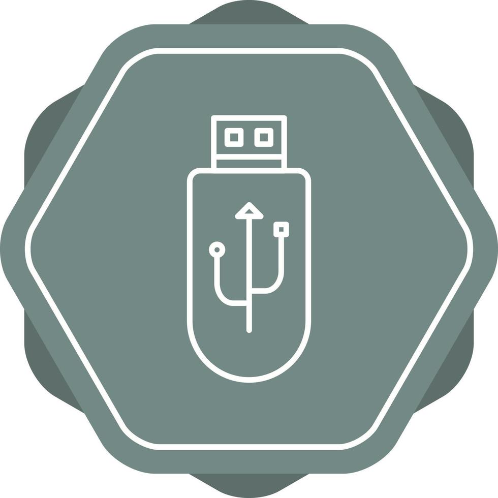 icono de vector de unidad usb