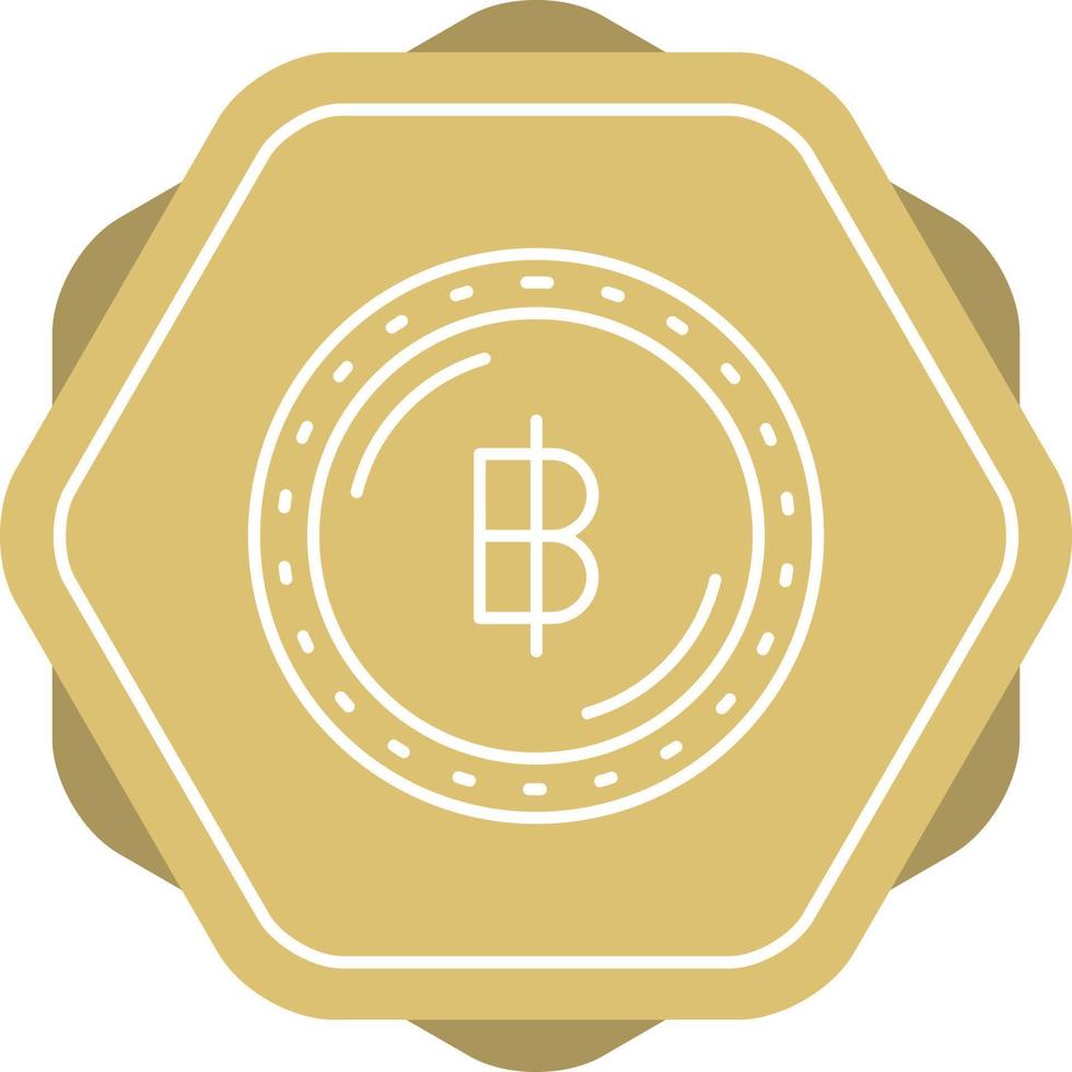 Baht Currency Vector Icon