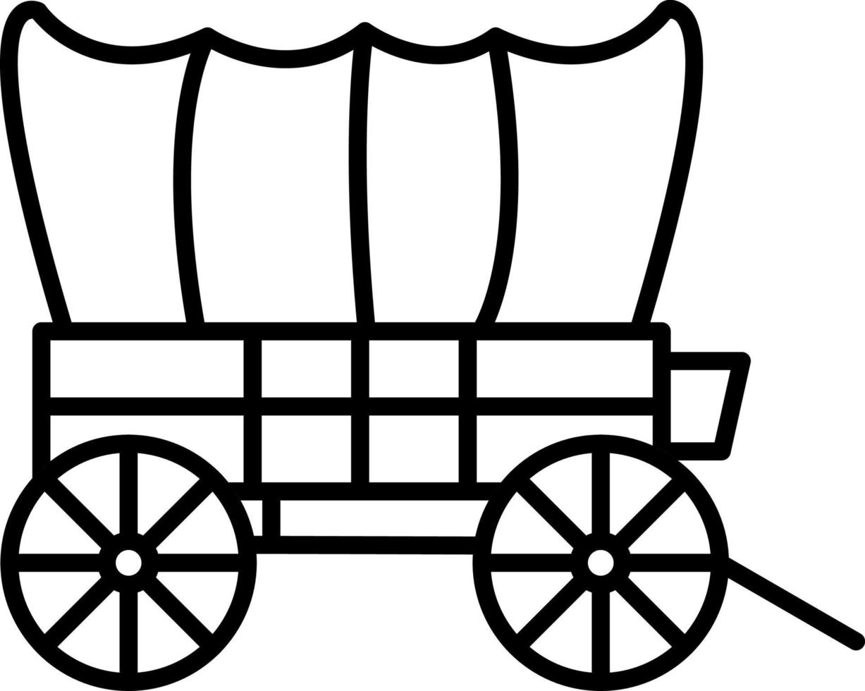 Cart Line icon vector