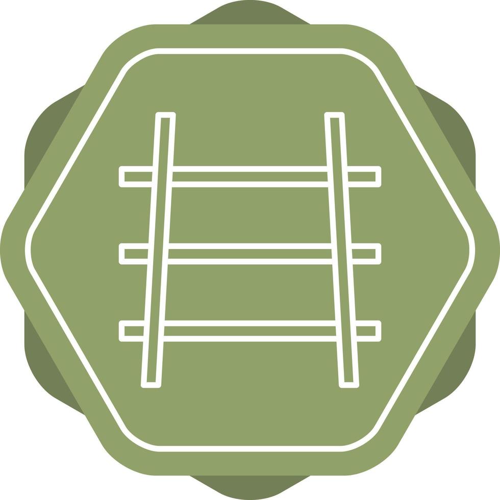 Railway Line Icon vector