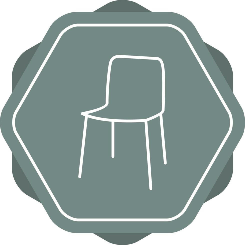 Chair Line Icon vector