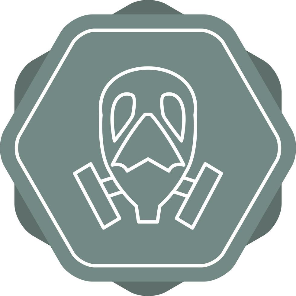 Oxygen Mask Line Icon vector