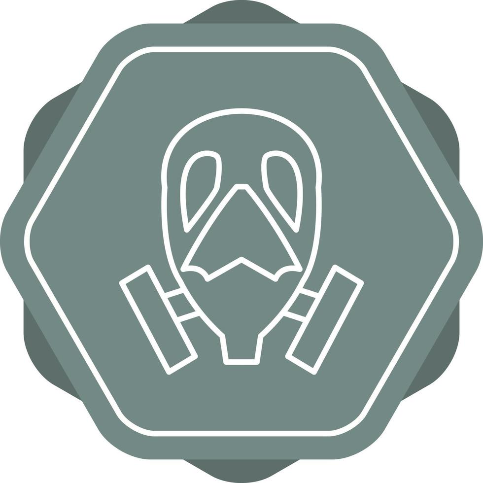 Oxygen Mask Line Icon vector